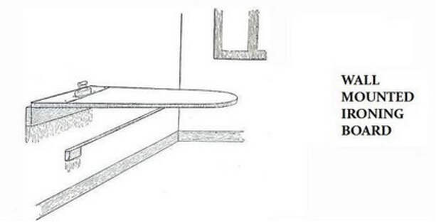 Крутые и очень удобные гладильные доски: 25 идей + чертежи