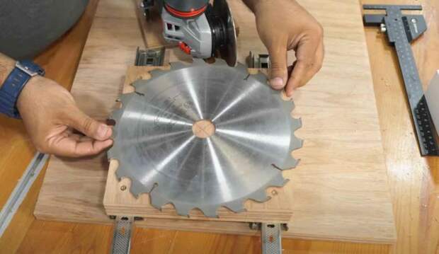Как заточить пильный диск для циркулярки в условиях мастерской