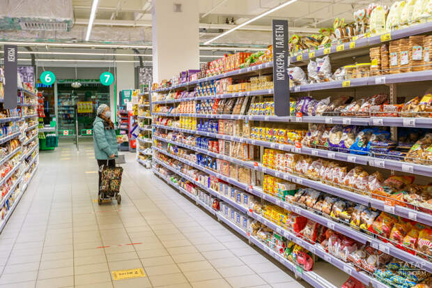 В Татарстане оборот розничной торговли составил 1,6 трлн рублей за 11 месяцев