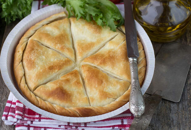 пирог с сыром в духовке