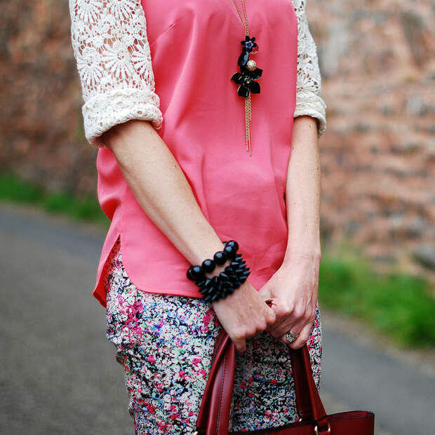 How to style florals SS14