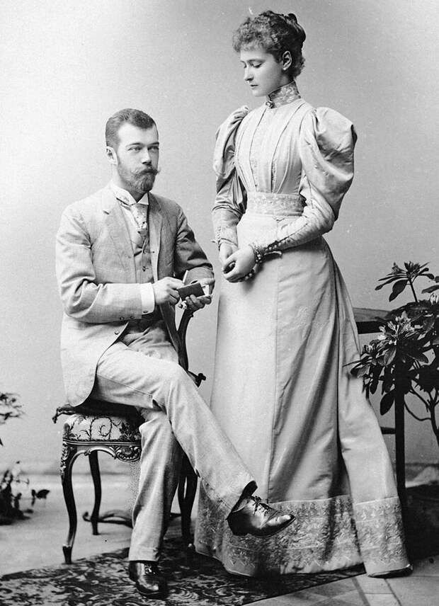 1894 год. Николай и Алиса. Фото (здесь и далее): общественное достояние. 