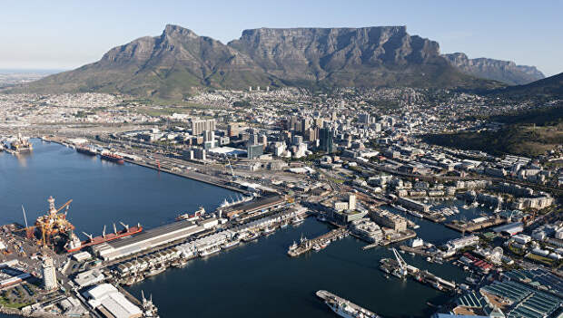 Вид на Кейптаун, ЮАР. Архивное фото