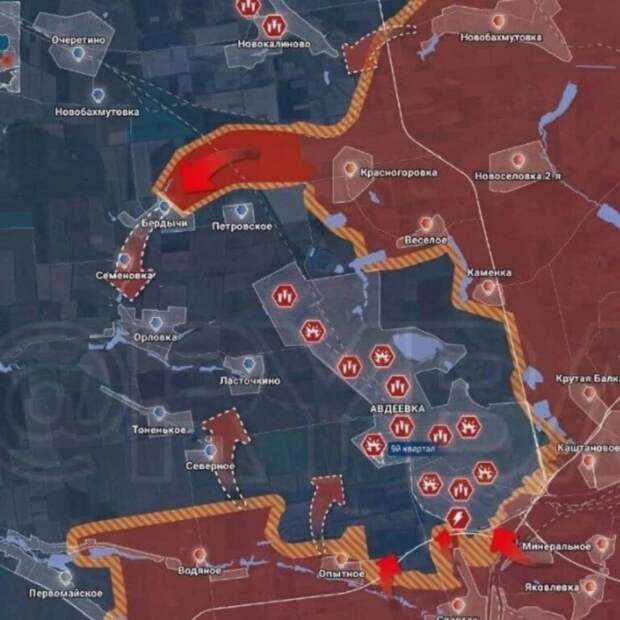 гипотетический план операции на окружение
