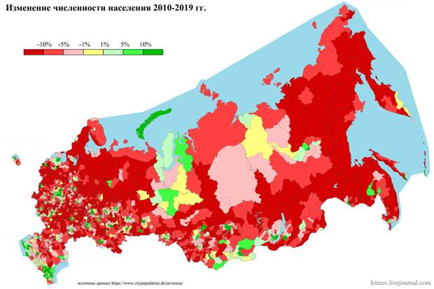 Вымирающая Россия