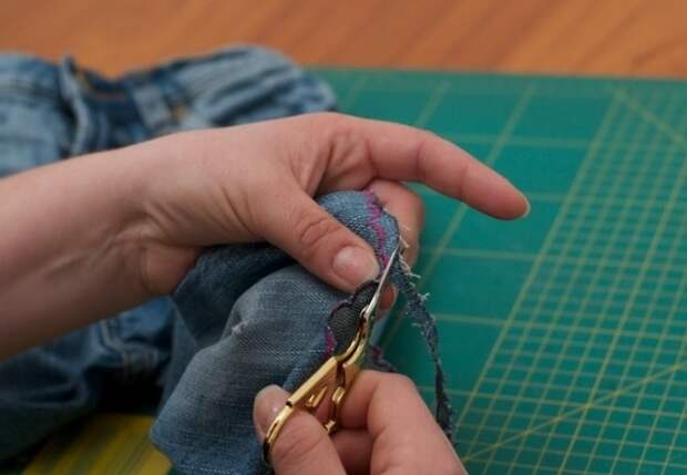 Удлинение детских джинсов своими руками (diy)