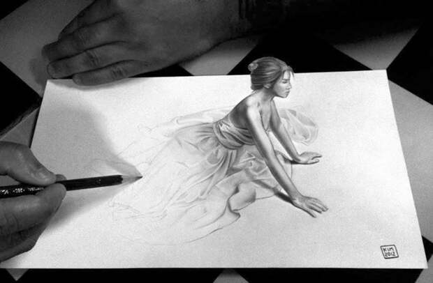 Best and Stunning 3D Pencil Drawings Art Collection by techblogstop 45