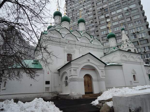 Церковь Симеона Столпника на Поварской Церковь Симеона Столпника на Поварской