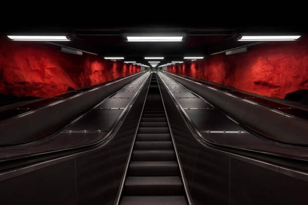 13 потрясающих снимков незабываемого стокгольмского метрополитена