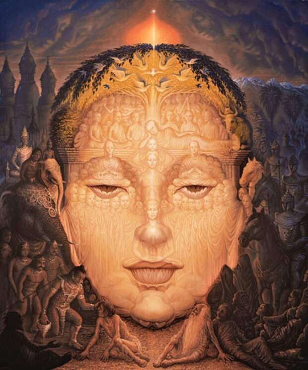 Будда. Автор: Octavio Ocampo.