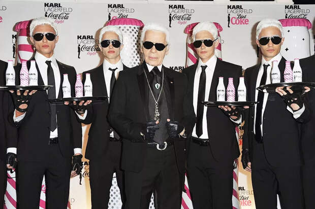 На вечеринке Coca-Cola Light & Karl Lagerfeld New Collaboration в Париже, 7 апреля 2011 г.