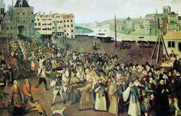 Религиозные войны во Франции - 1562 и 1598 г.