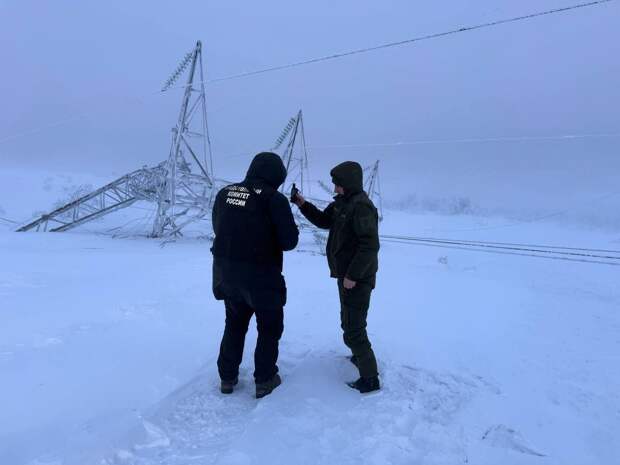 Отключение электроэнергии в Мурманской области связали с древними опорами