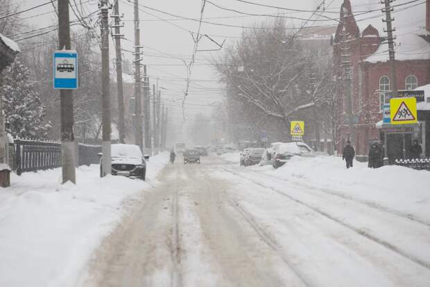 Госавтоинспекция предупредила туляков об ухудшении погоды с 28 по 29 января
