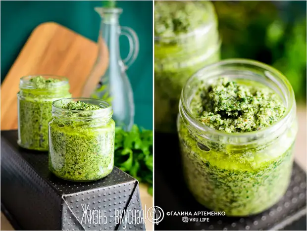 Соус песто: 4 рецепта. Крио, на зиму. Литр!