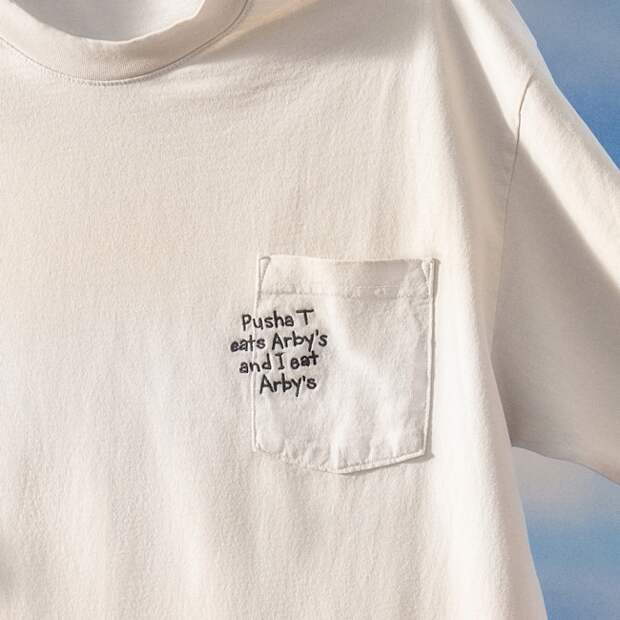 Pusha T Arby's shirt