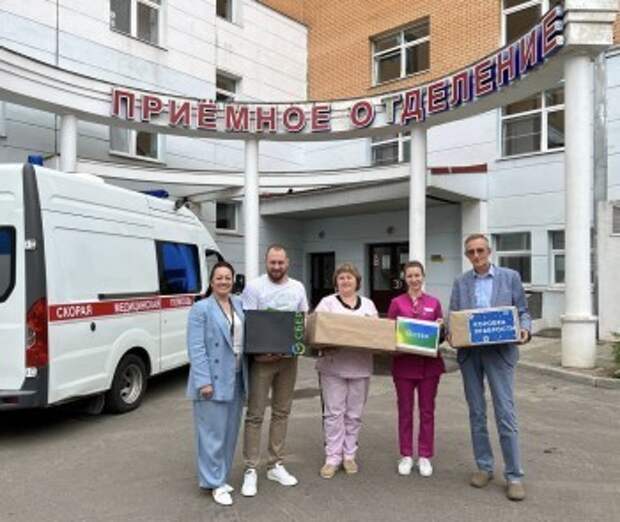 "Коробки храбрости" для маленьких пациентов калужских больниц