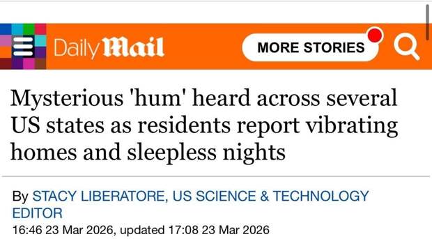 Загадочный гудящий шум был зарегистрирован в районах нескольких штатов США, вызывая вибрации в домах и заставляя жителей испытывать трудности со сном ...