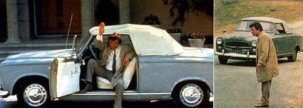 ВНЕЗАПНО! Peugeot 403 Grande Luxe Cabriolet Лейтенанта Коломбо. 1,5 литра, 64 неистовые лошади под капотом!<br> Да, возможно, не самая мажорная тачка, но кто скажет, что она не ассоциируется с правосудием и тонкой детективной работой - пусть первым бросит в меня амортизатор ВНЕЗАПНО! Peugeot 403 Grande Luxe Cabriolet Лейтенанта Коломбо. 1,5 литра, 64 неистовые лошади под капотом!<br> Да, возможно, не самая мажорная тачка, но кто скажет, что она не ассоциируется с правосудием и тонкой детективной работой - пусть первым бросит в меня амортизатор