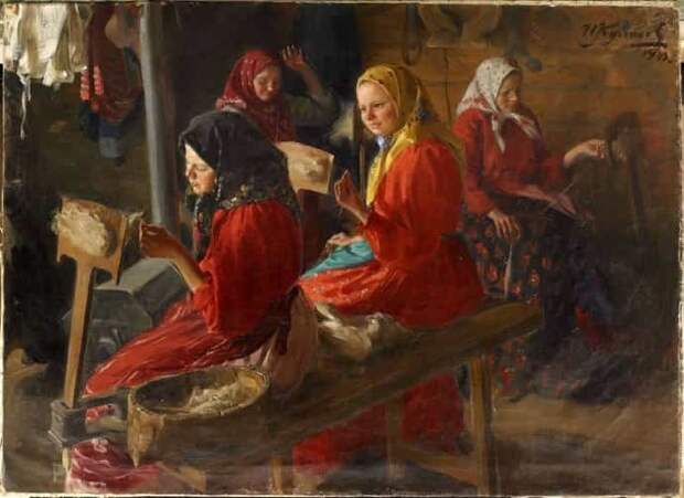 Пряхи. Автор: Иван Куликов. Пряхи. Автор: Иван Куликов.
