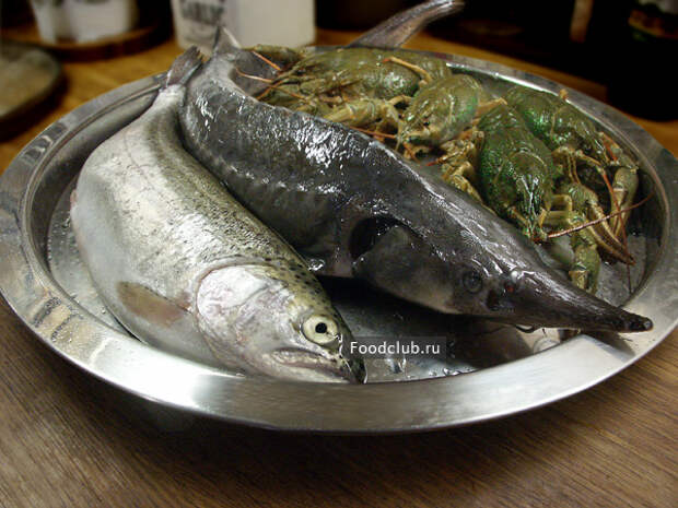 Ботвинья с рыбой и раками (этап 3)