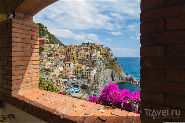 Manarola - прогулка по городу / Фото из Италии