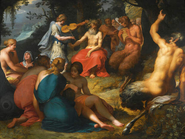 Абрахам Янсенс, «Суд Мидаса», 1601—1602 гг.