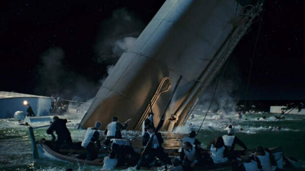 Крушение «Титаника» - самые массовые съемки каскадеров в истории