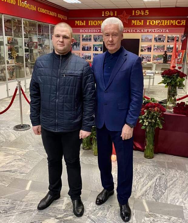 Собянин поблагодарил сотрудников МФЦ «Рязанский» за мужество и самоотверженность. Фото: https://vk.com/mossobyanin