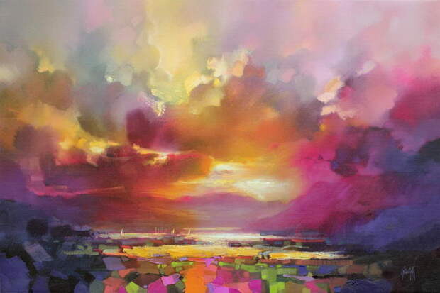 Абстрактные картины маслом Scott Naismith