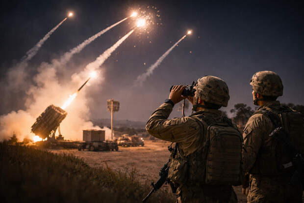 Израиль зафиксировал пуск ракет из Ирана и задействовал ПВО