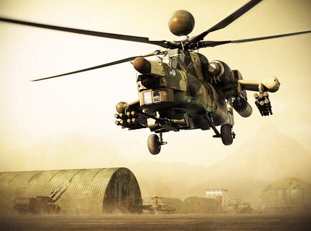 Минобороны Ирака опубликовало видео уничтожения колонны боевиков российскими вертолетами