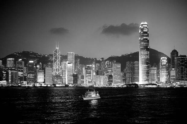 Черно-белый Гонконг
