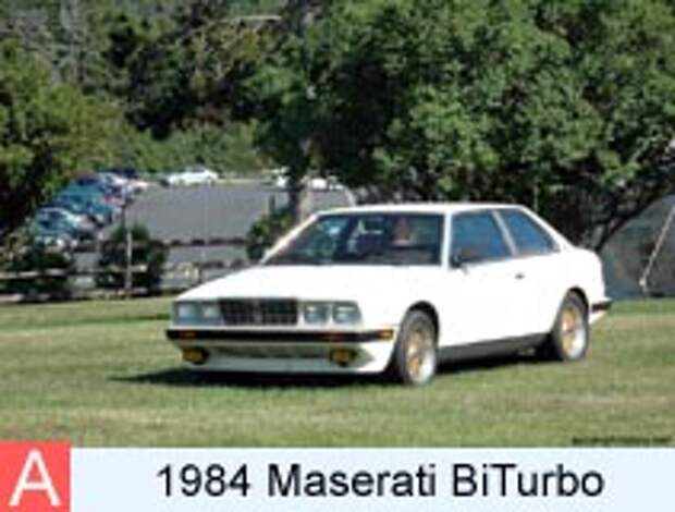 Фотография автомобиля 1984 Maserati BiTurbo