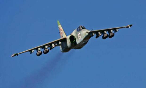 ЛНР, Украина, ополчение, самолет, СУ-25