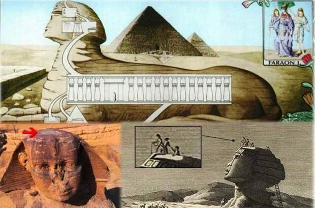 Тайный «Зал Знаний» под лапой Сфинкса и фараоны с других планет