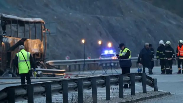 В Болгарии рассказали о состоянии пострадавших в результате ДТП с автобусом