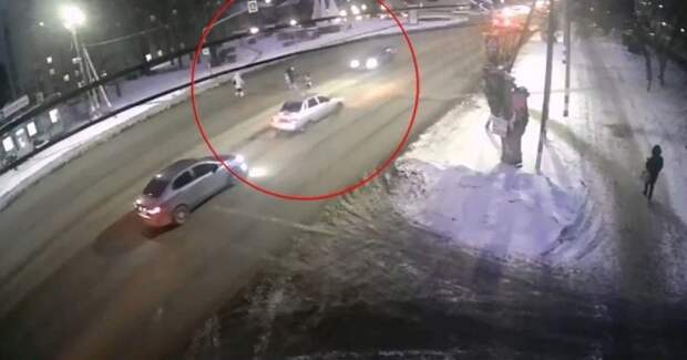 В Ульяновской области на «зебре» сбили маленького ребёнка