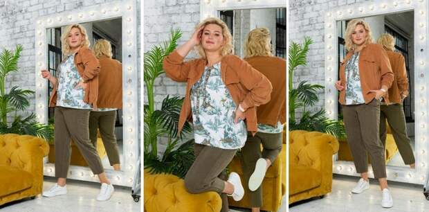 Базовый капсульный гардероб Plus Size на весну