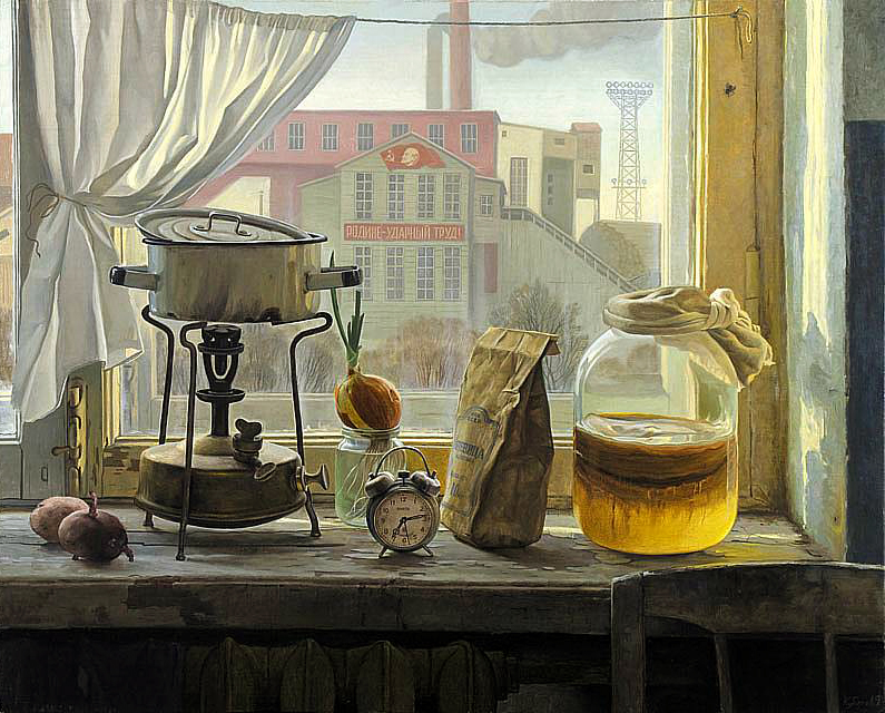 Ф.В.Кубарев &quot;Утро&quot;. (холст, масло, 2010)