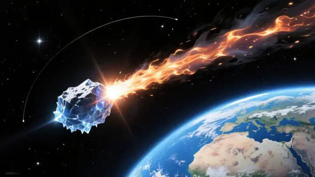 Ученые доказали: бактерии могут путешествовать по космосу на астероидах