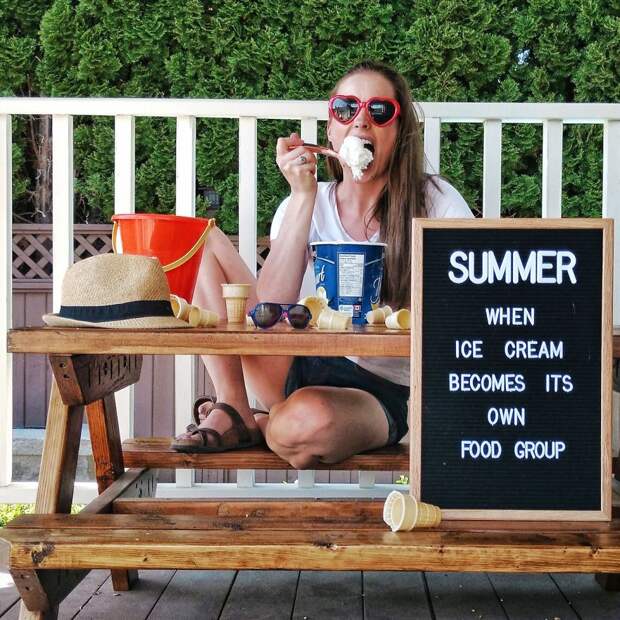 Summers Are Made For Ice Cream... Period!