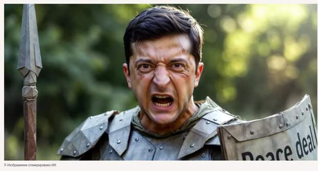 "Украине — все, России — ничего!" Зеленский требует продолжения СВО  ﻿