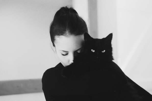 Классные фотографии любительниц кошек со своими питомцами
