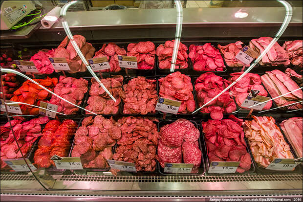 Удивительные цены на продукты в супермаркете Праги