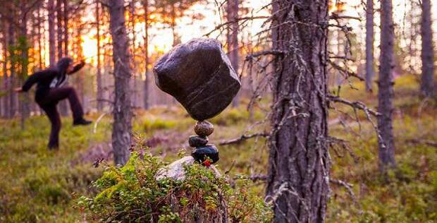 удивительный баланс камня
