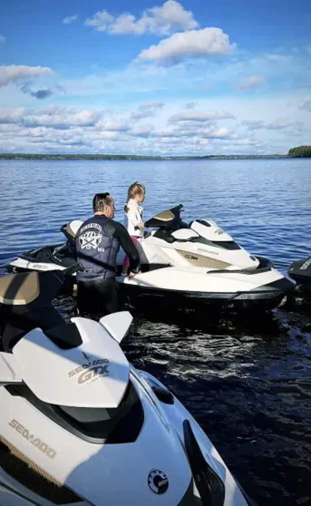 Антон Петров с дочерью