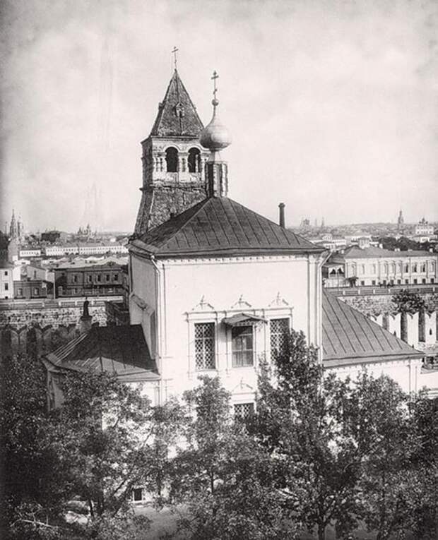 Фото Благовещенской церкви на Житном дворе, 1883 г.