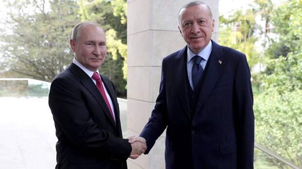 Пользователи предрекли крах доллара после встречи Путина и Эрдогана