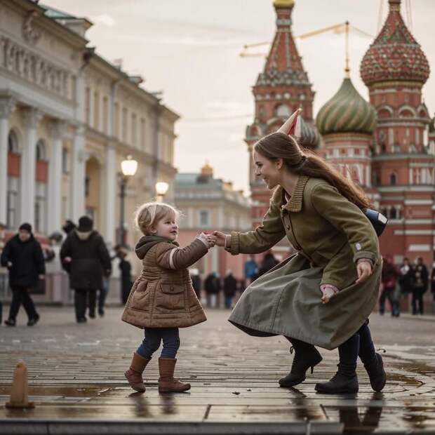 Россия. 2124 год. Сгенерировано ИИ